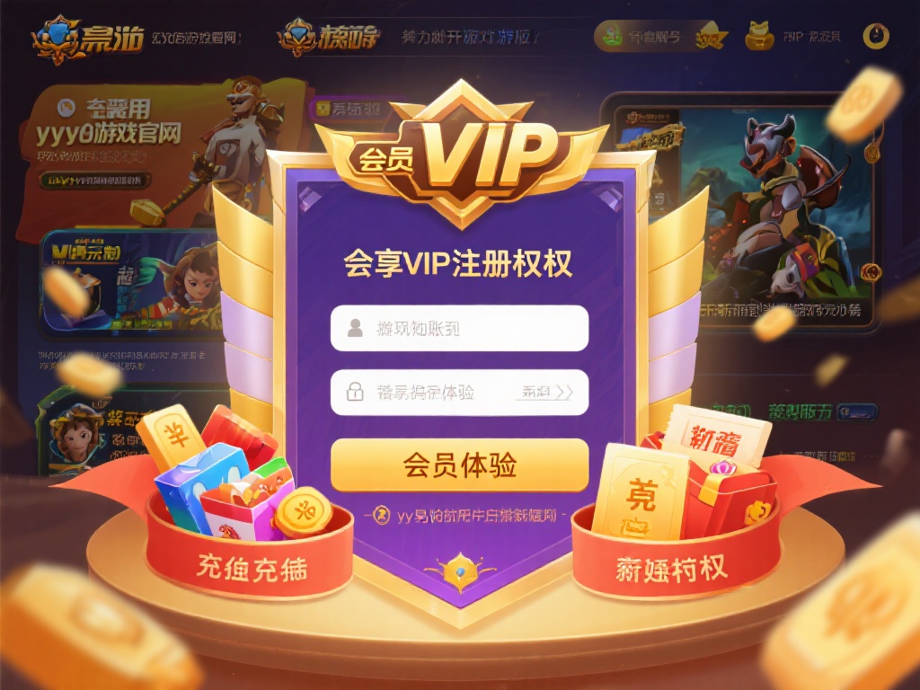 YY易游游戏官网网址VIP会员专属福利与权益全面解析 尊享VIP注册特权 - 会员初体验
成为yy易游