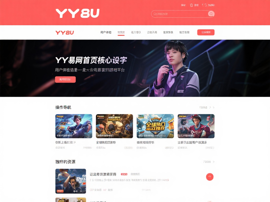 用户体验一直是YY易游官网首页的核心设计理念。不同