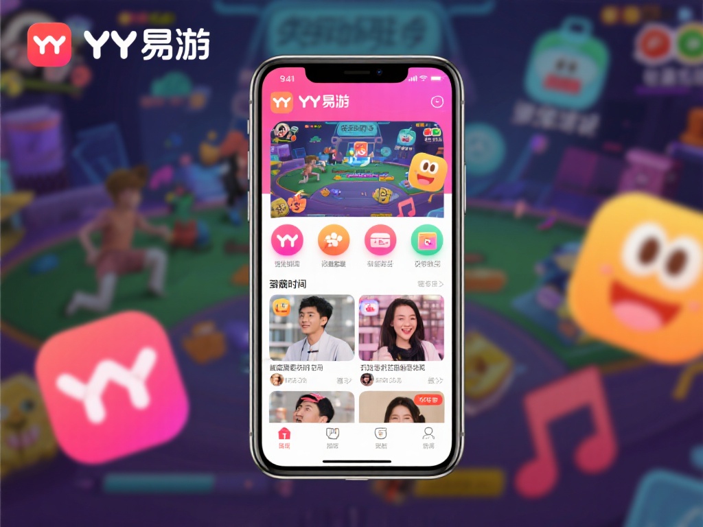 手机YY易游并不是普通的娱乐应用程序，它综合了社交