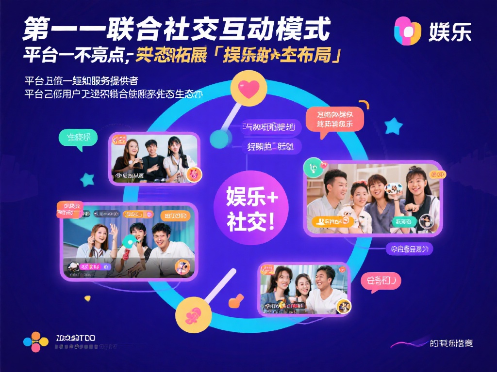 这一联合社交互动模式的另一个亮点是生态布局。平台不